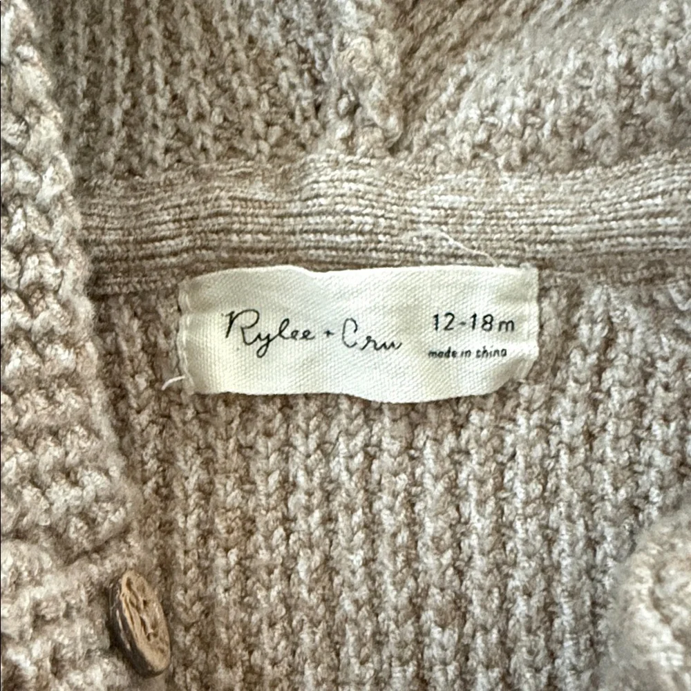 Rylee + Cru Knit Cardigan in Cream